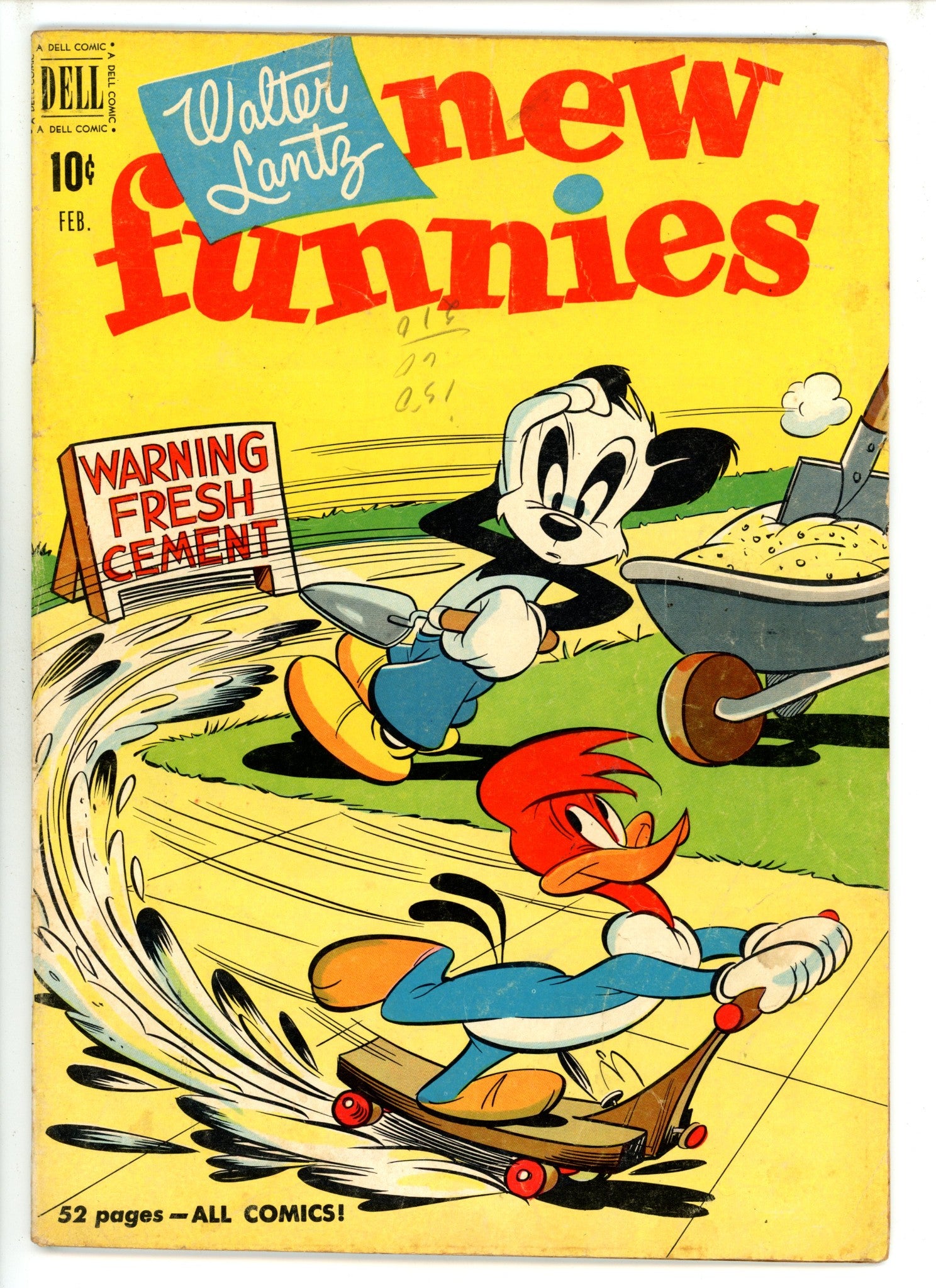 Walter Lantz New Funnies 168 GD/VG (1951)