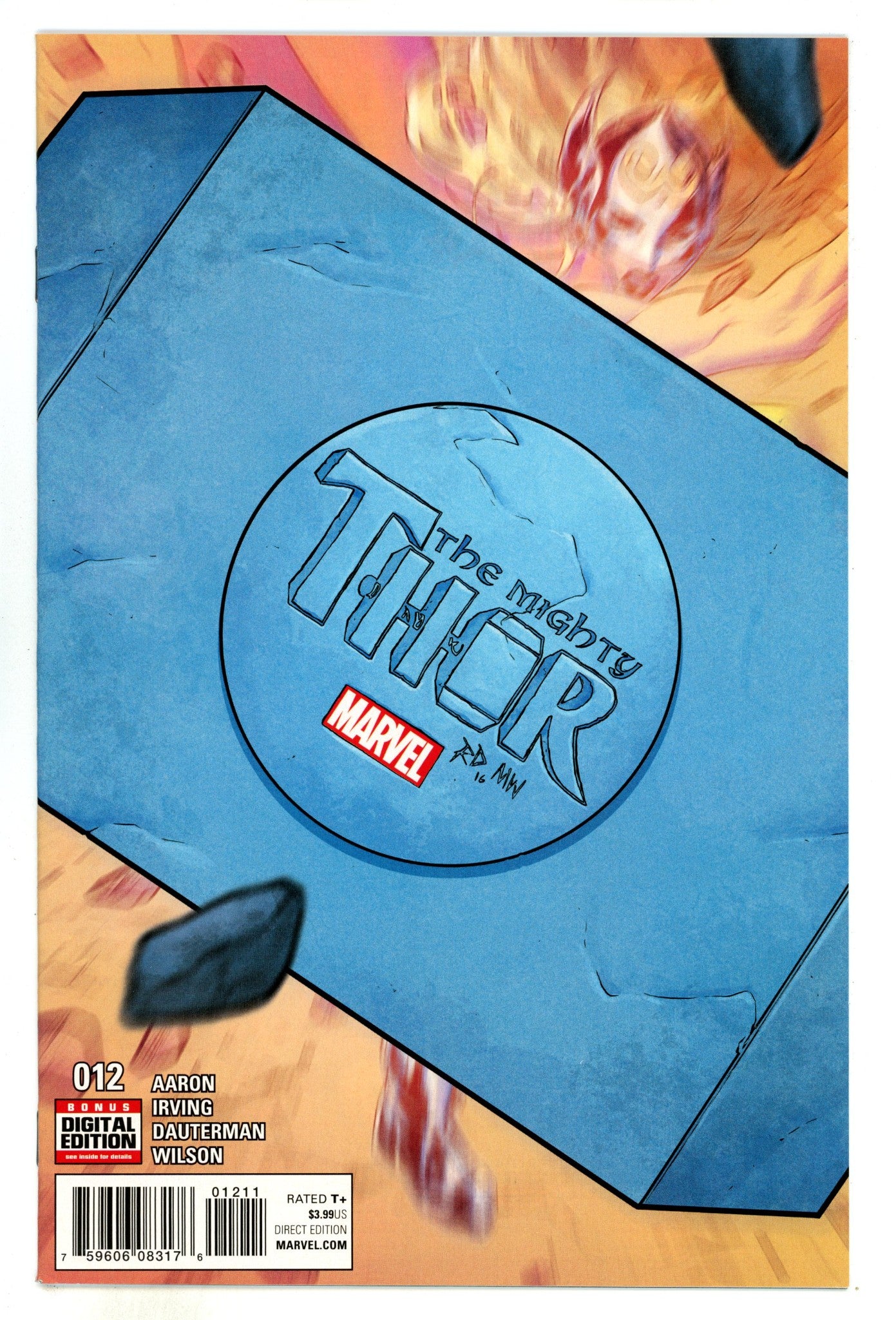 Mighty Thor Vol 2 12  NM- (9.2)  (2016)  