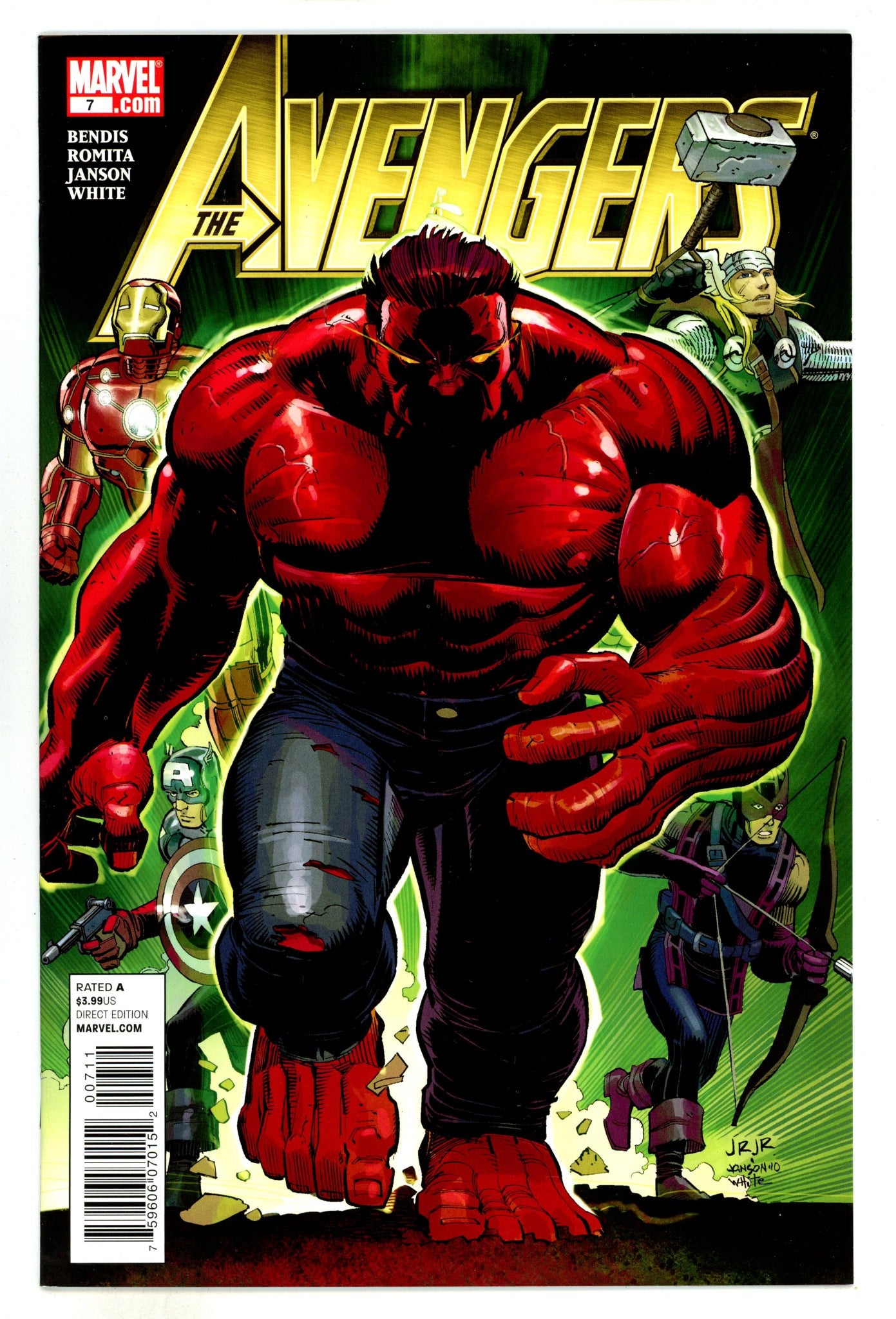 Avengers Vol 4 7  High Grade  (2011)  