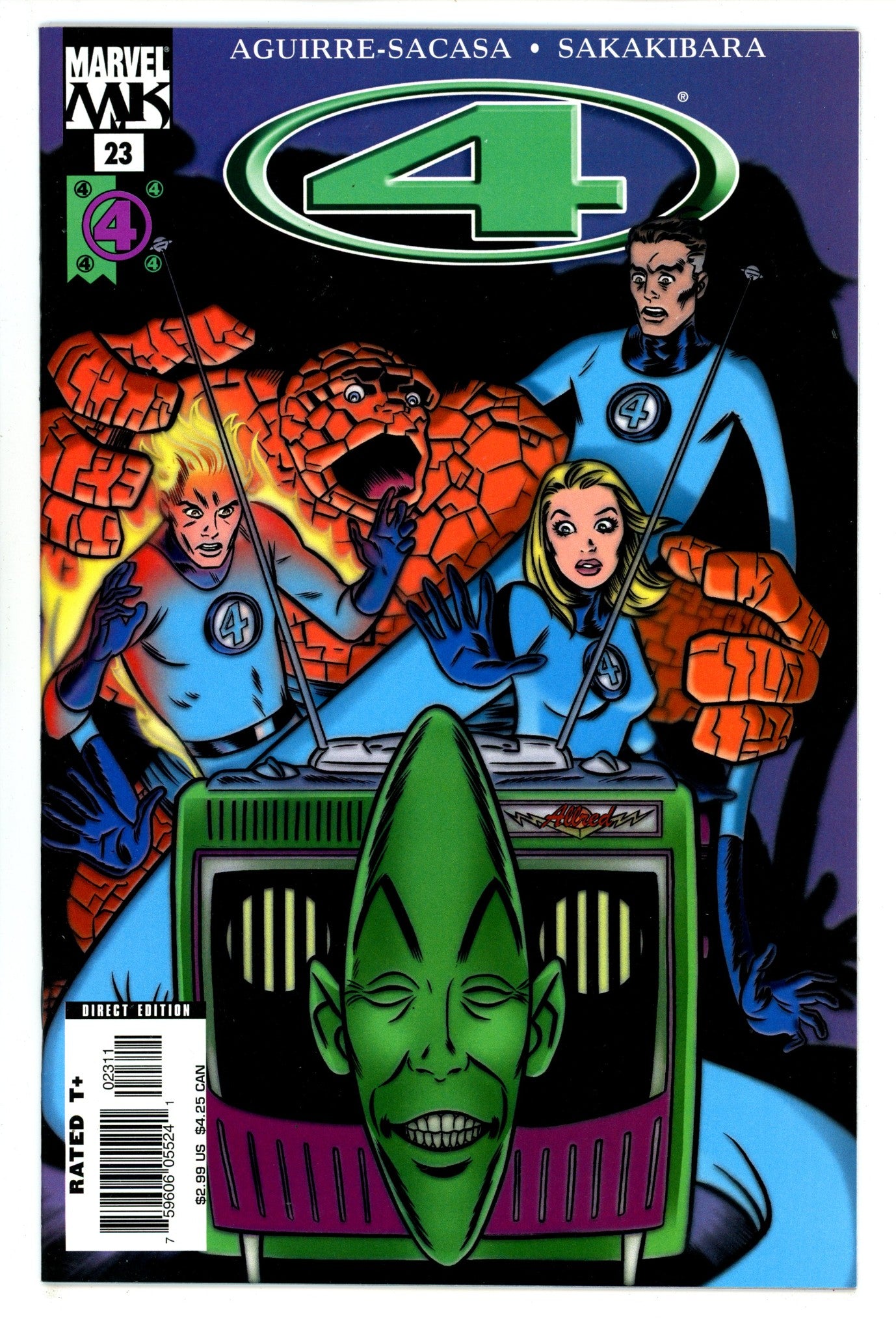 Marvel Knights 4 23 High Grade (2005) 