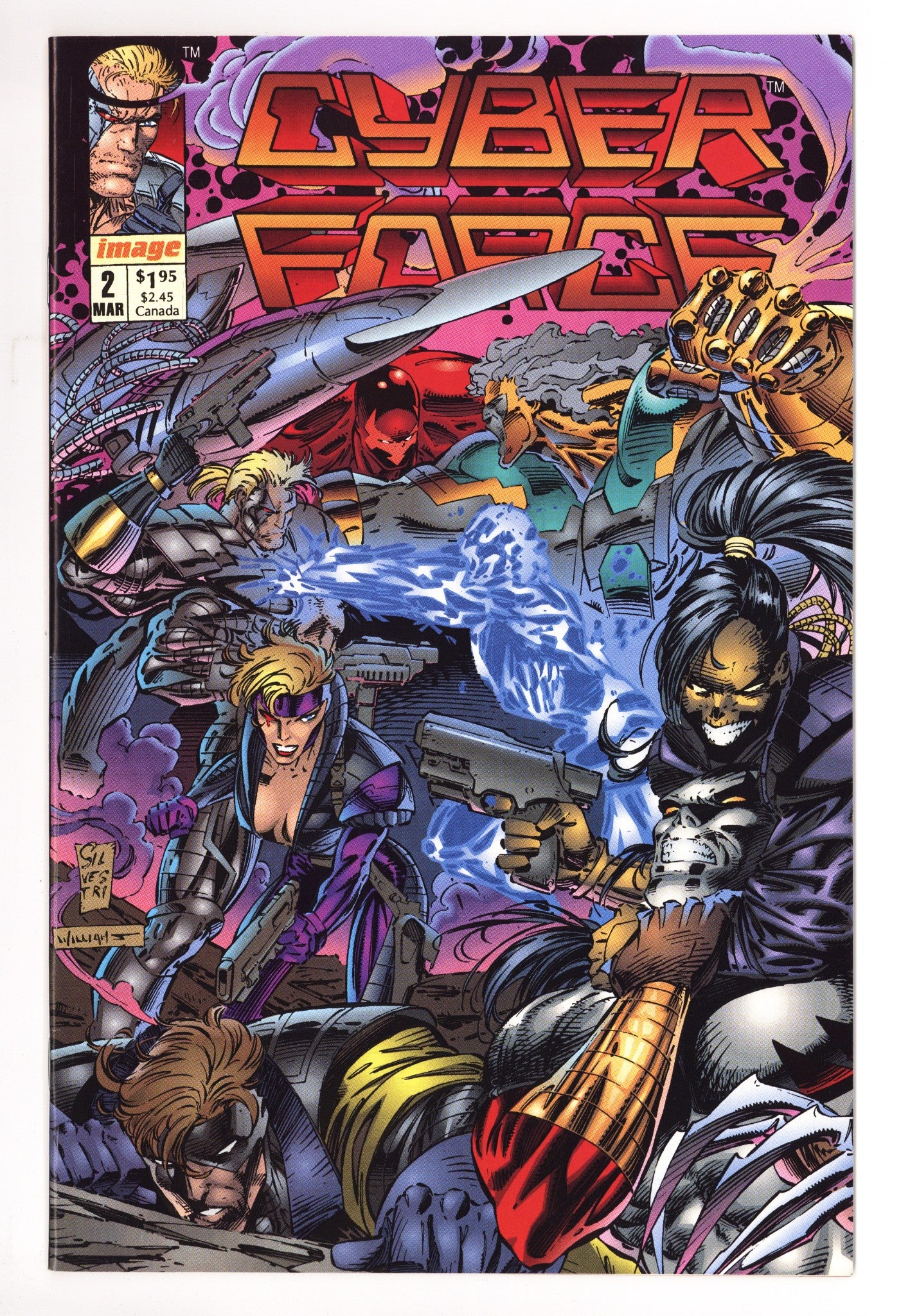 Cyberforce Vol 1 2 High Grade (1993) 