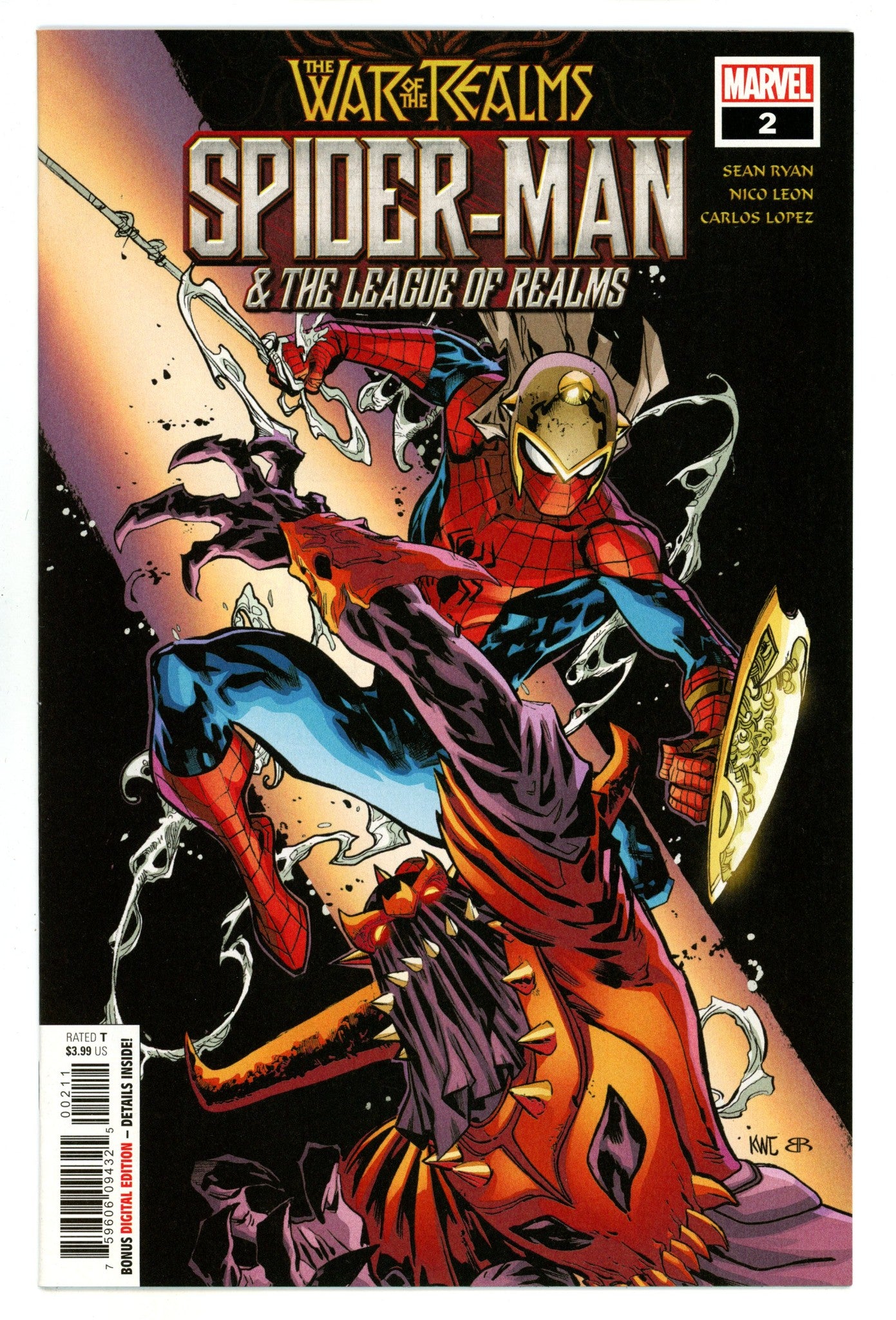 Spider-Man & the League of Realms  2  High Grade  (2019)  
