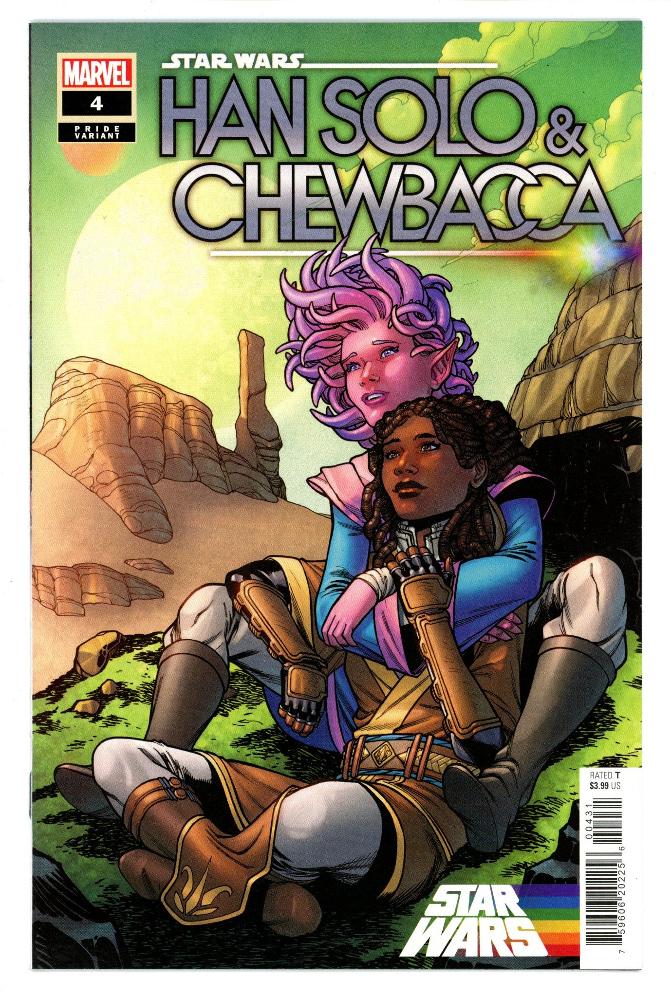 Star Wars: Han Solo & Chewbacca 4 High Grade (2022) Garron Variant 