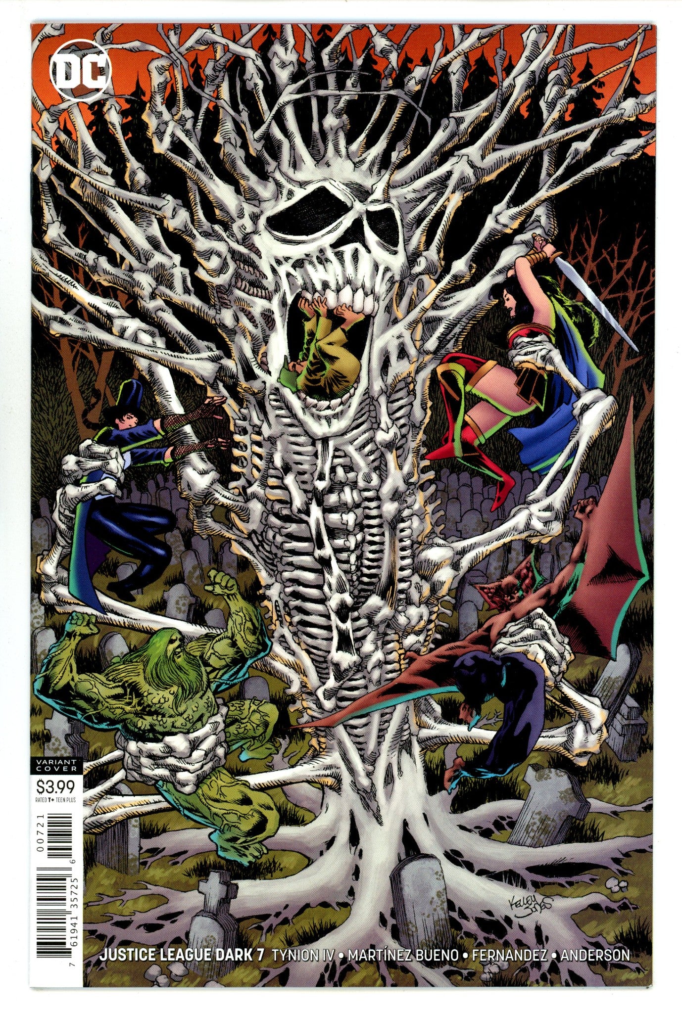 Justice League Dark Vol 2 7 High Grade (2019) Jones Variant 