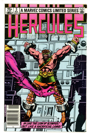 Hercules Vol 1 3 Canadian Variant FN+ (1982)