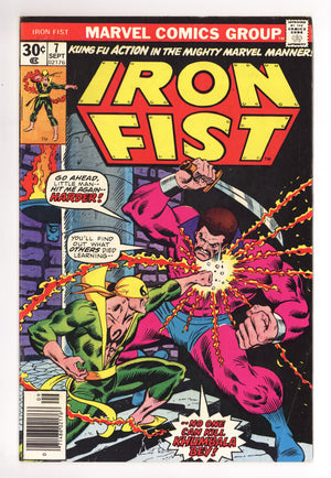 Iron Fist Vol 1 7 Mid Grade (1976)