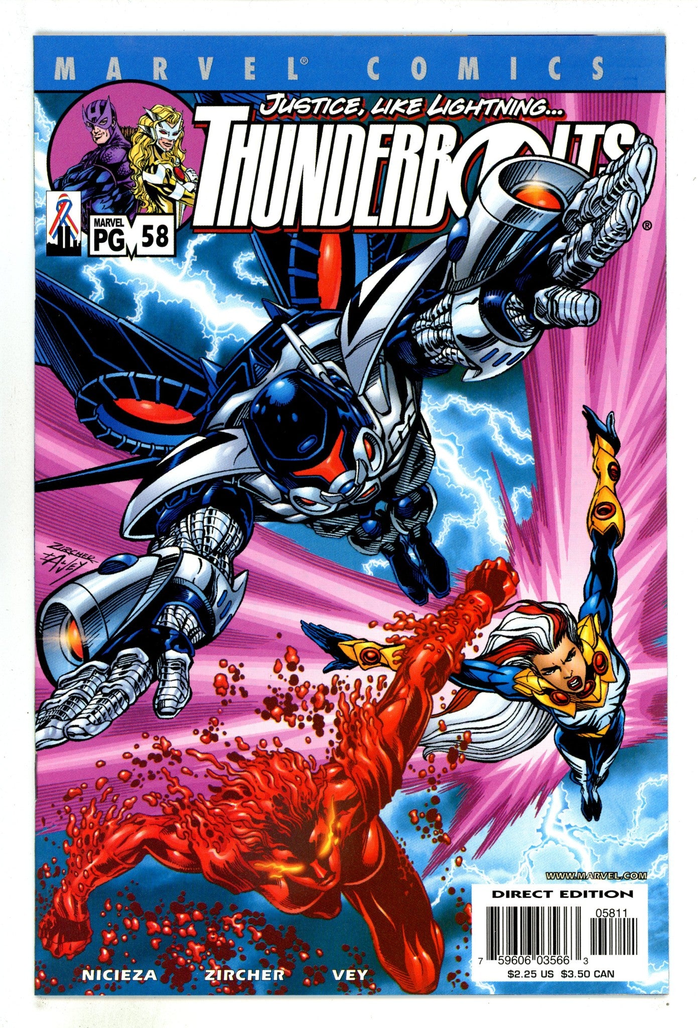 Thunderbolts Vol 1 58 High Grade (2002) 