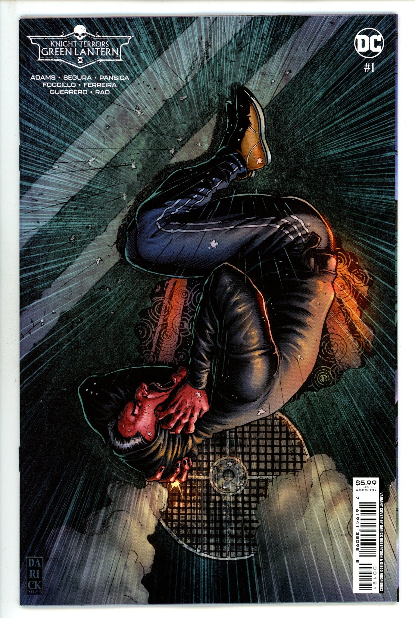 Knight Terrors Green Lantern 1 Robertson Variant (2023)