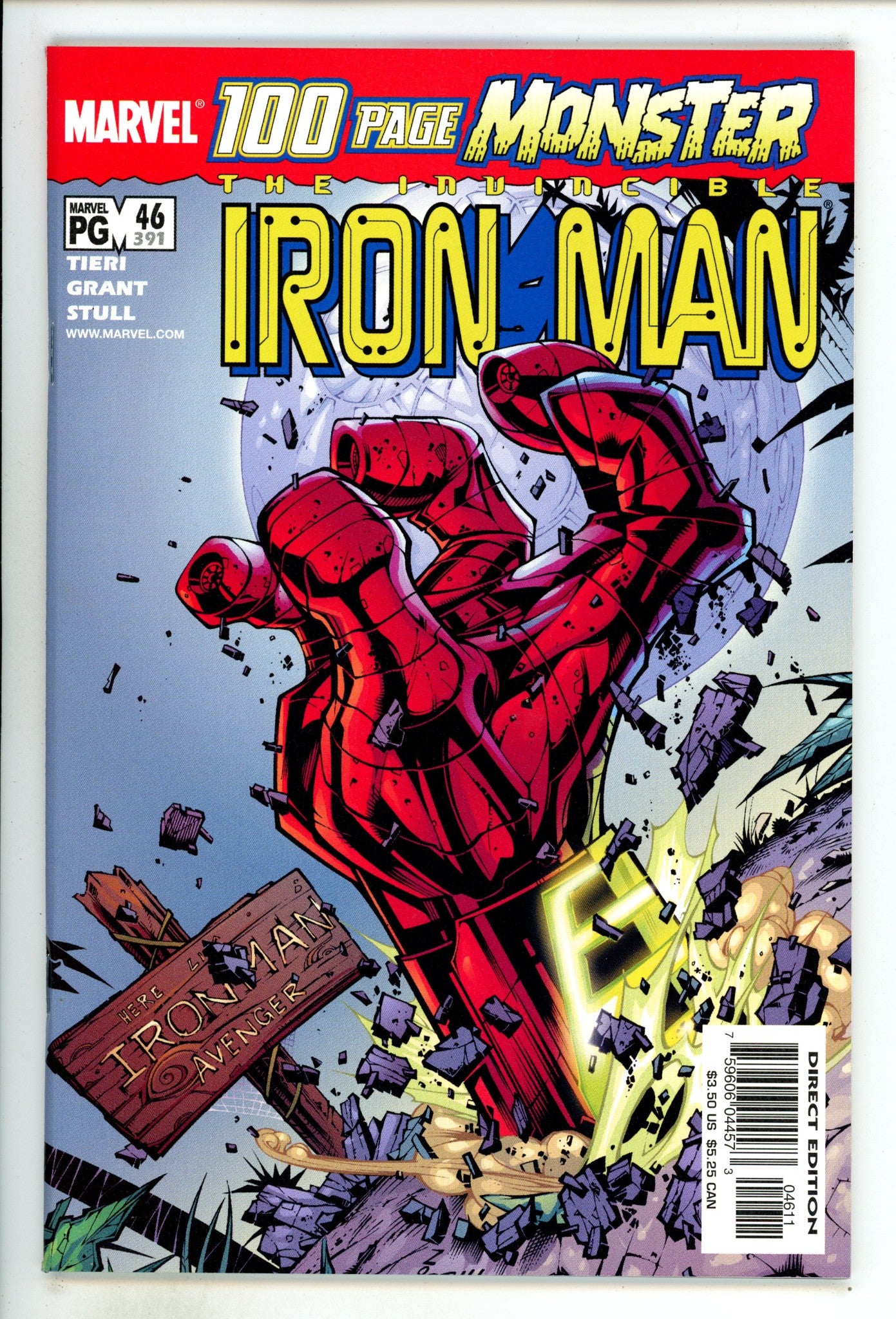 Iron Man Vol 3 46 (391) High Grade (2001) 