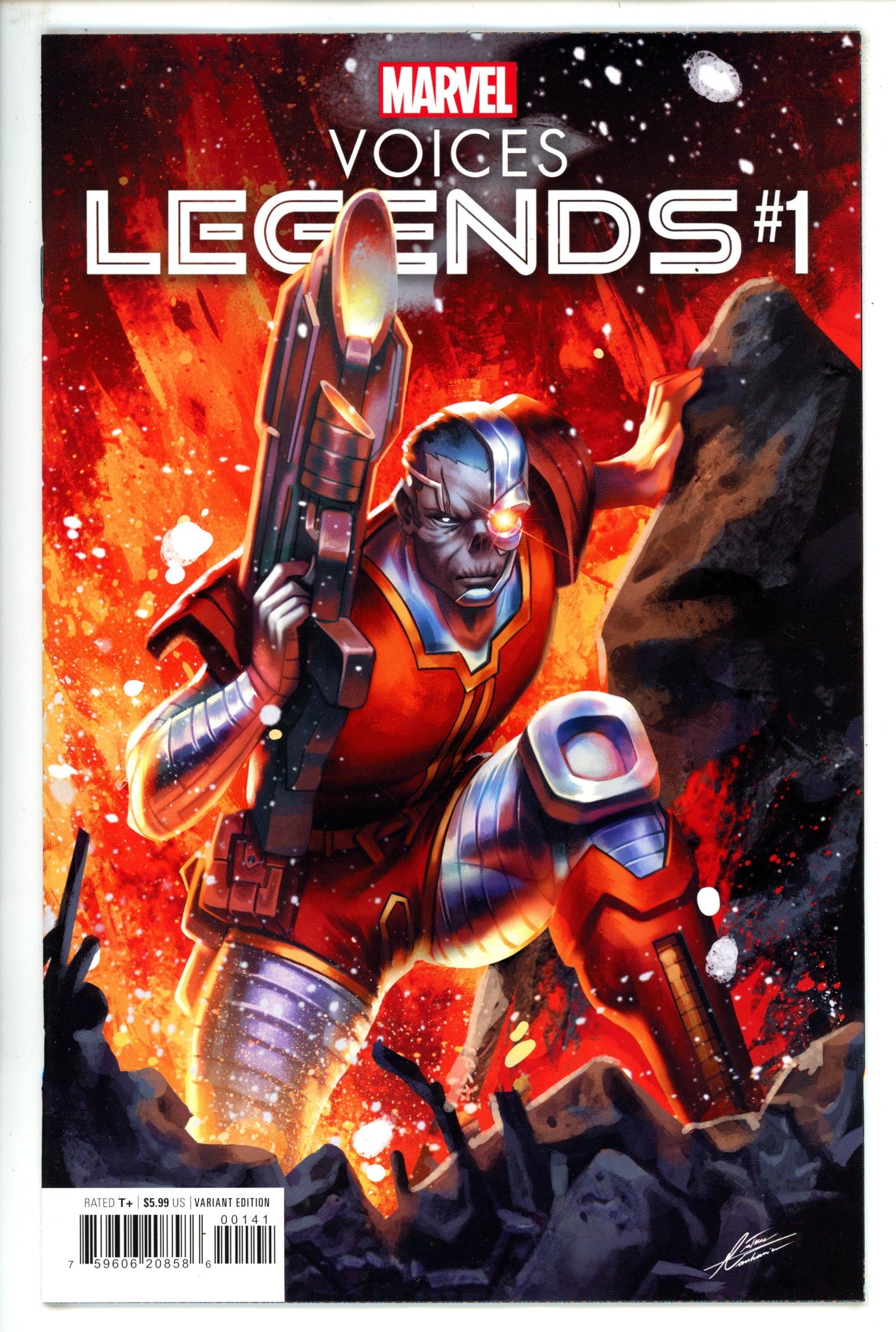 Marvels Voices Legends 1 Manhanini Variant (2024)