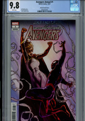 Avengers Annual Vol 8 1 CGC 9.8 (NM/M) (2021) Charest Variant