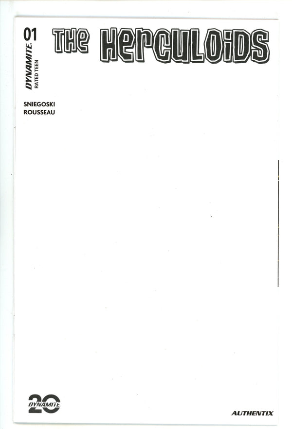 Herculoids 1 Blank Variant (2025)