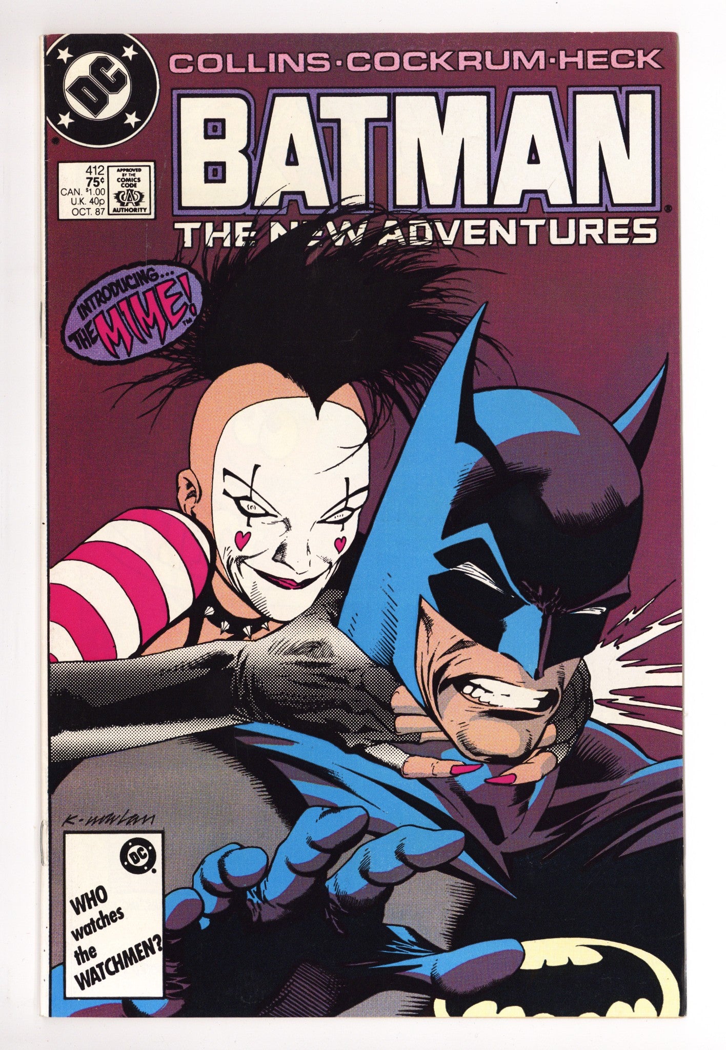 Batman Vol 1 412 Mid Grade (1987) 