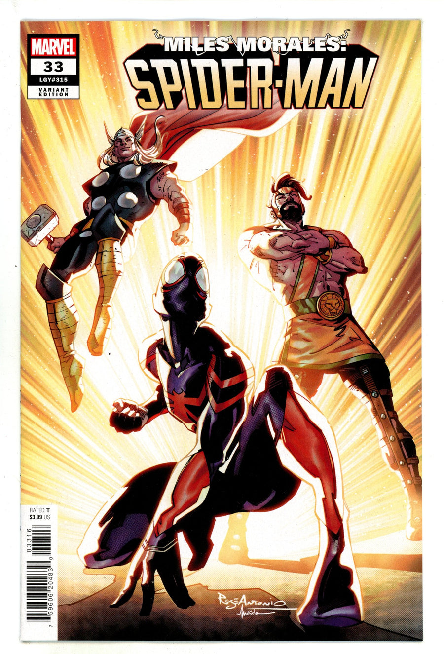 Miles Morales: Spider-Man Vol 2 33 Antônio Incentive Variant NM- (2025)