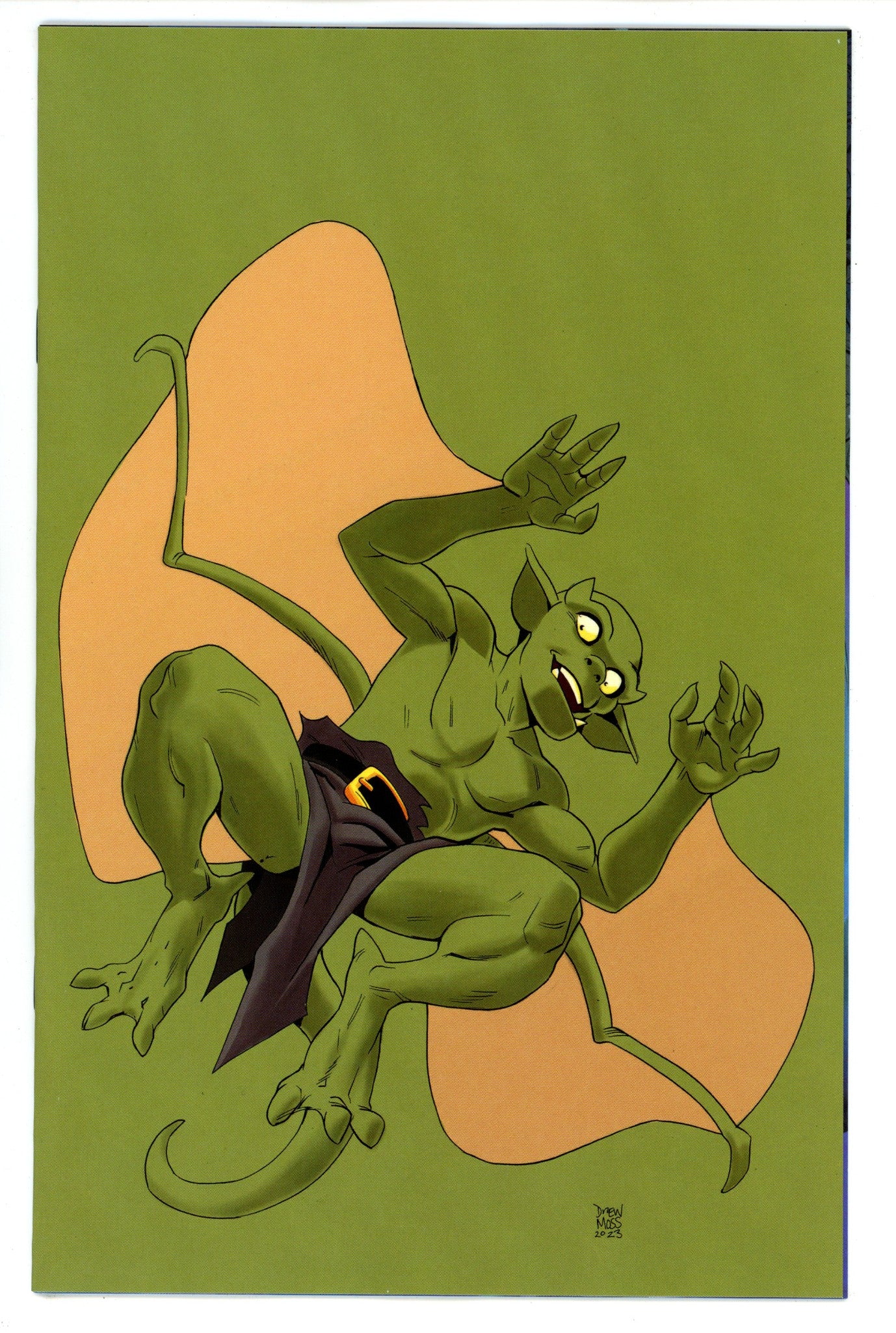 Gargoyles Quest 1 Moss Color Bleed Virgin Incentive Variant NM (2024)