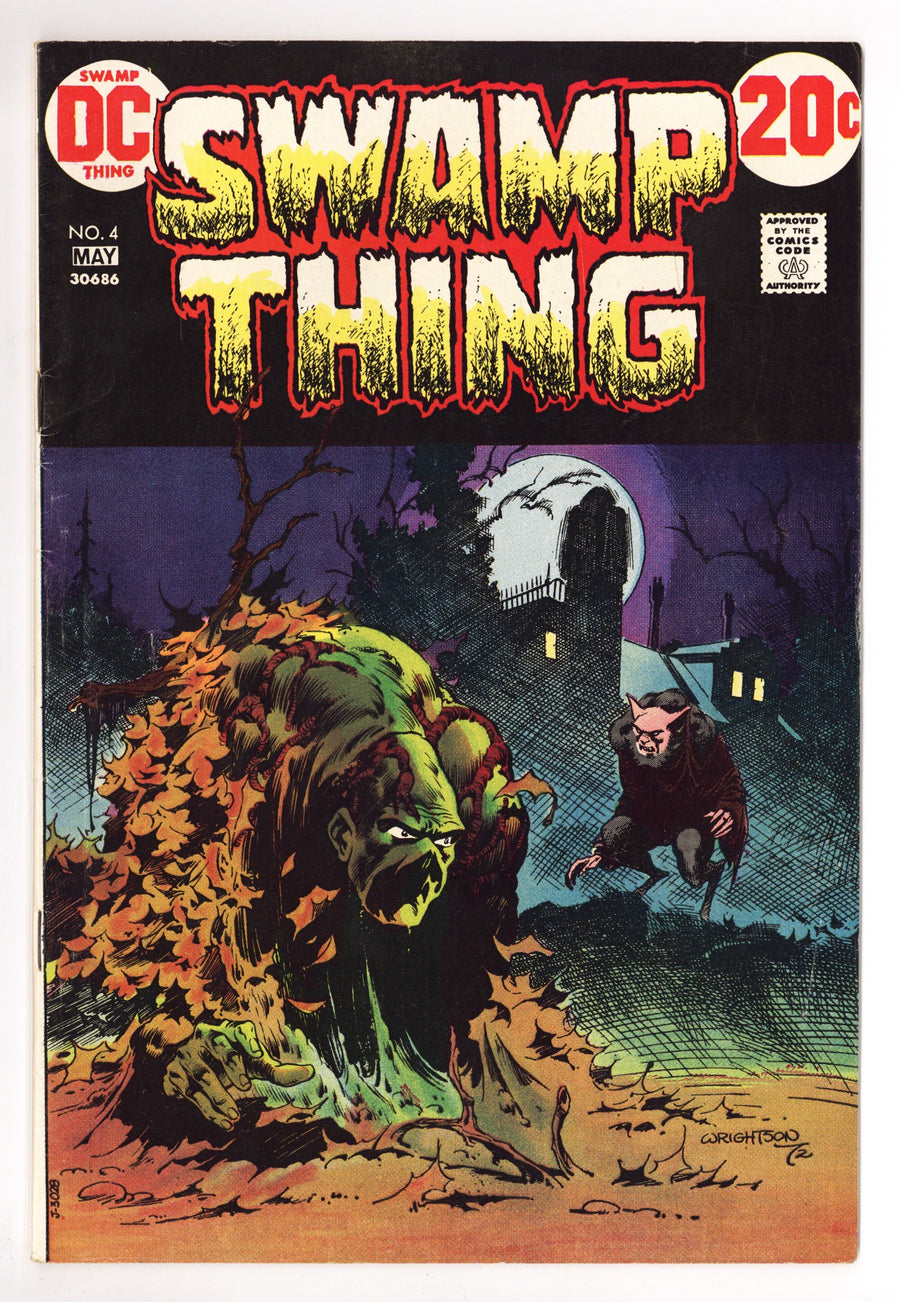 Swamp Thing Vol 1 4 FN (6.0) (1973) 