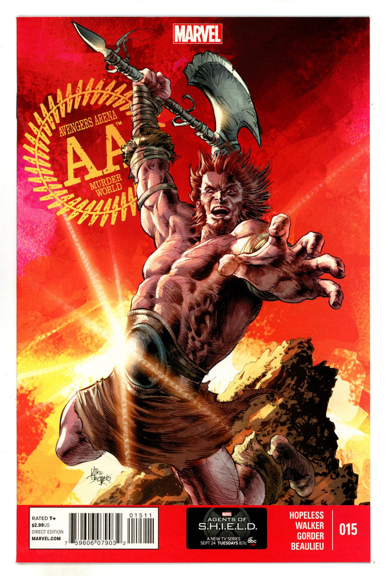 Avengers Arena 15 High Grade (2013) 