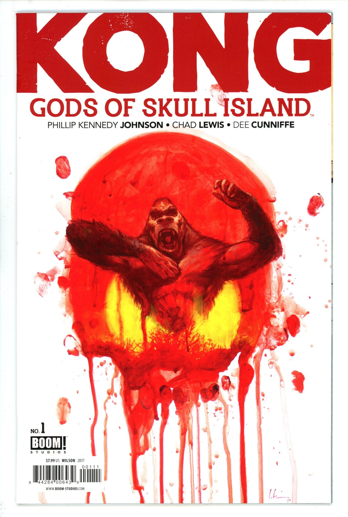 Kong Gods of Skull Island 1 High Grade (2017) 