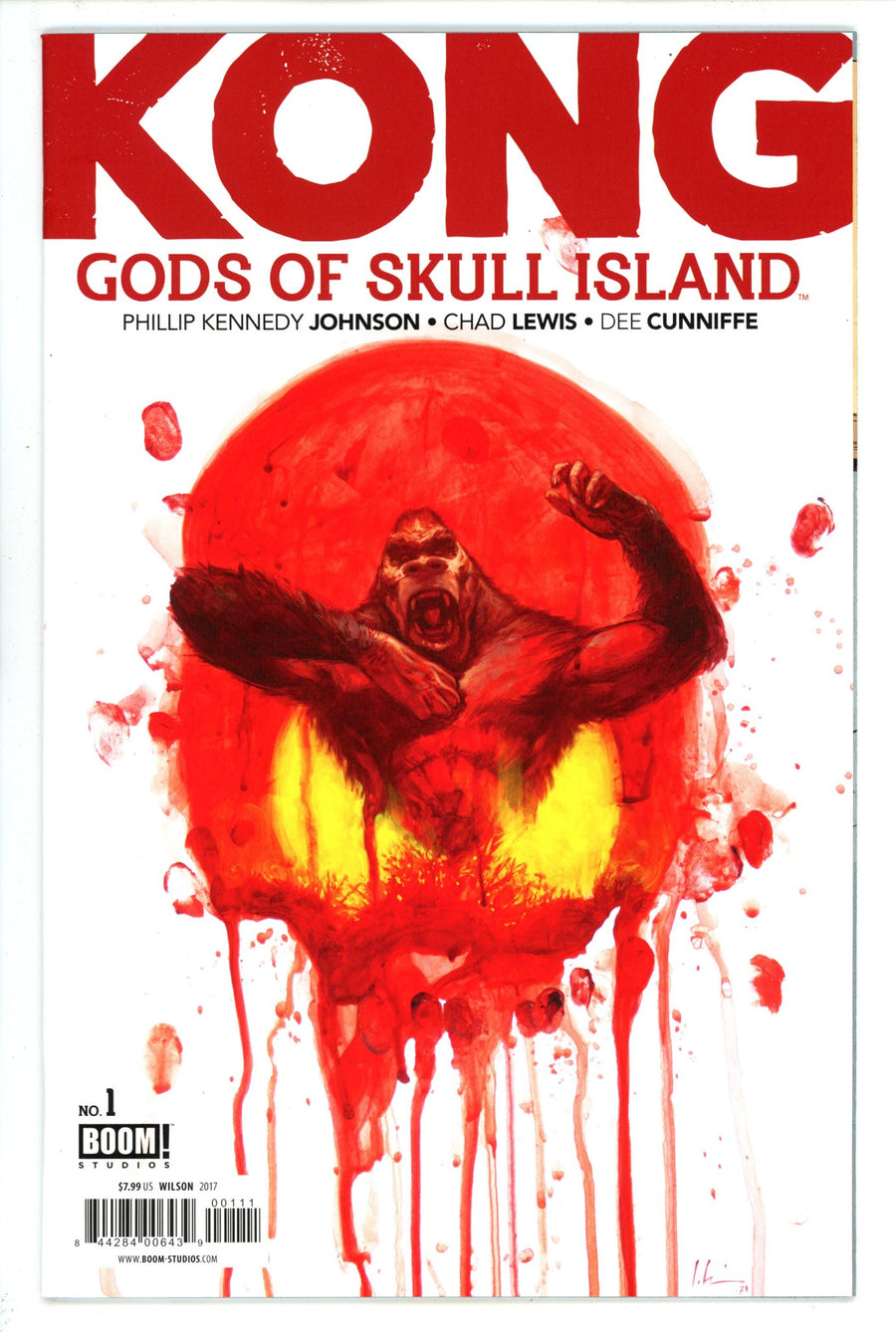 Kong Gods of Skull Island 1 High Grade (2017) 