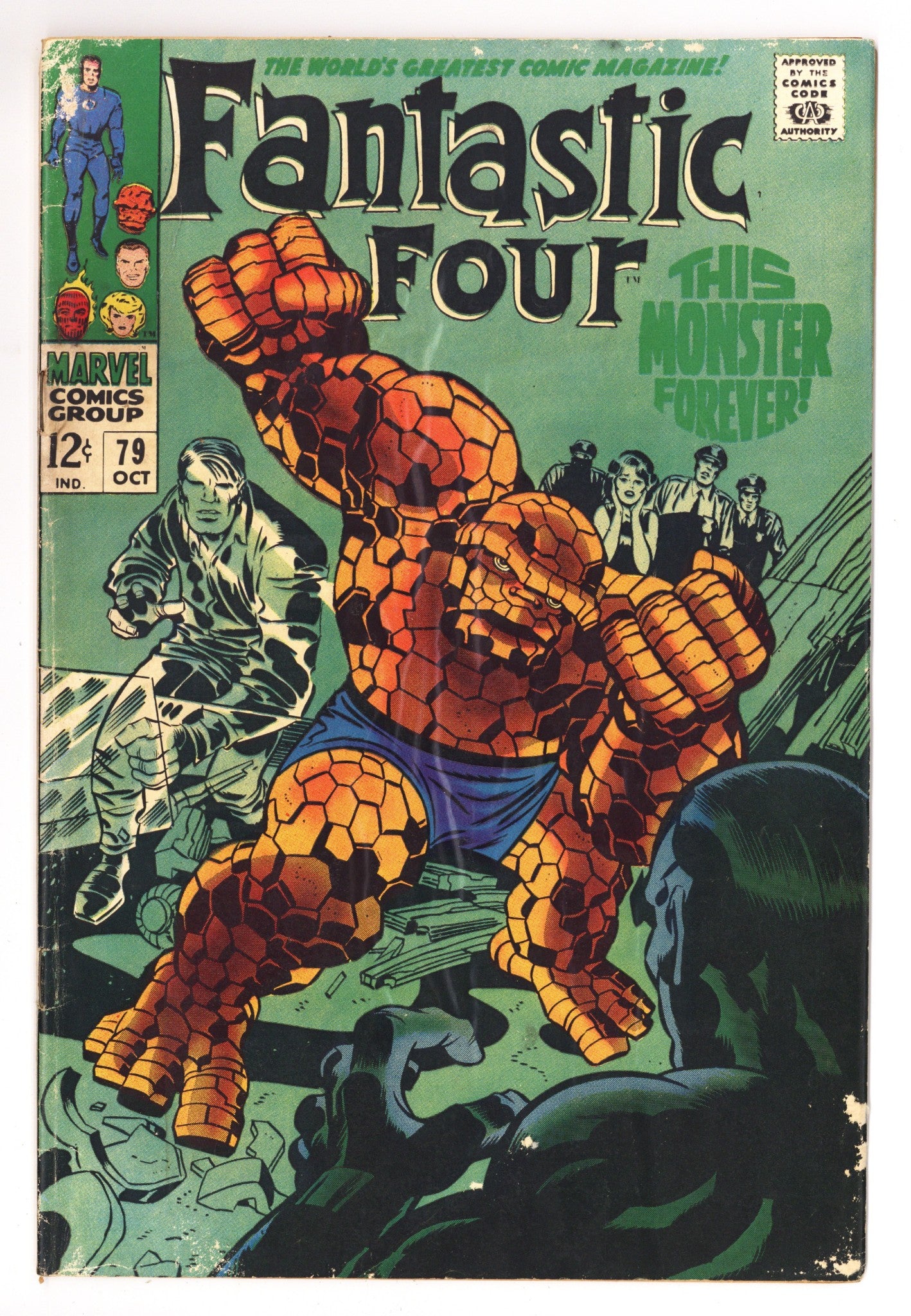 Fantastic Four Vol 1 79 GD+ (2.5) (1968) 
