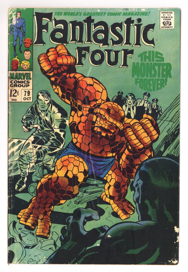 Fantastic Four Vol 1 79 GD+ (2.5) (1968)