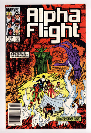 Alpha Flight Vol 1 24  VF/NM (9.0)   (1985)     Canadian Price Variant