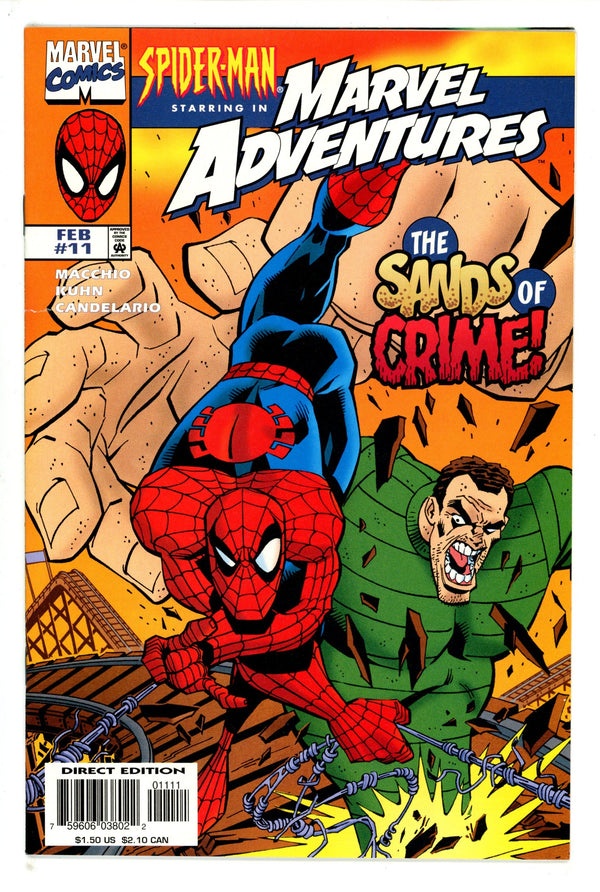 Marvel Adventures 11 Small Tear In Cover (1998)