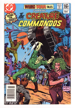 Weird War Tales Vol 1 117 FN (6.0) (1982) Canadian Price Variant
