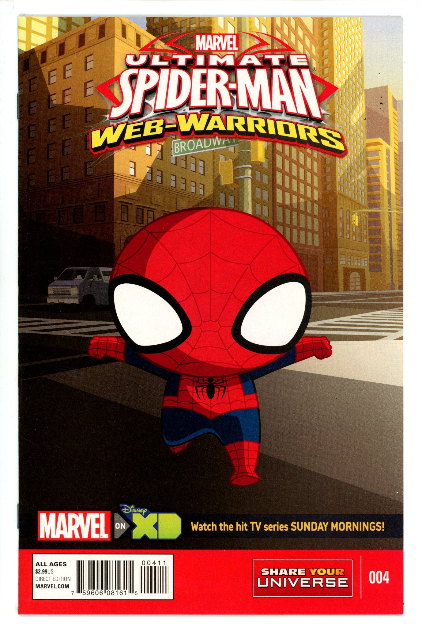 Marvel Universe Ultimate Spider-Man: Web Warriors 4 High Grade (2015) 