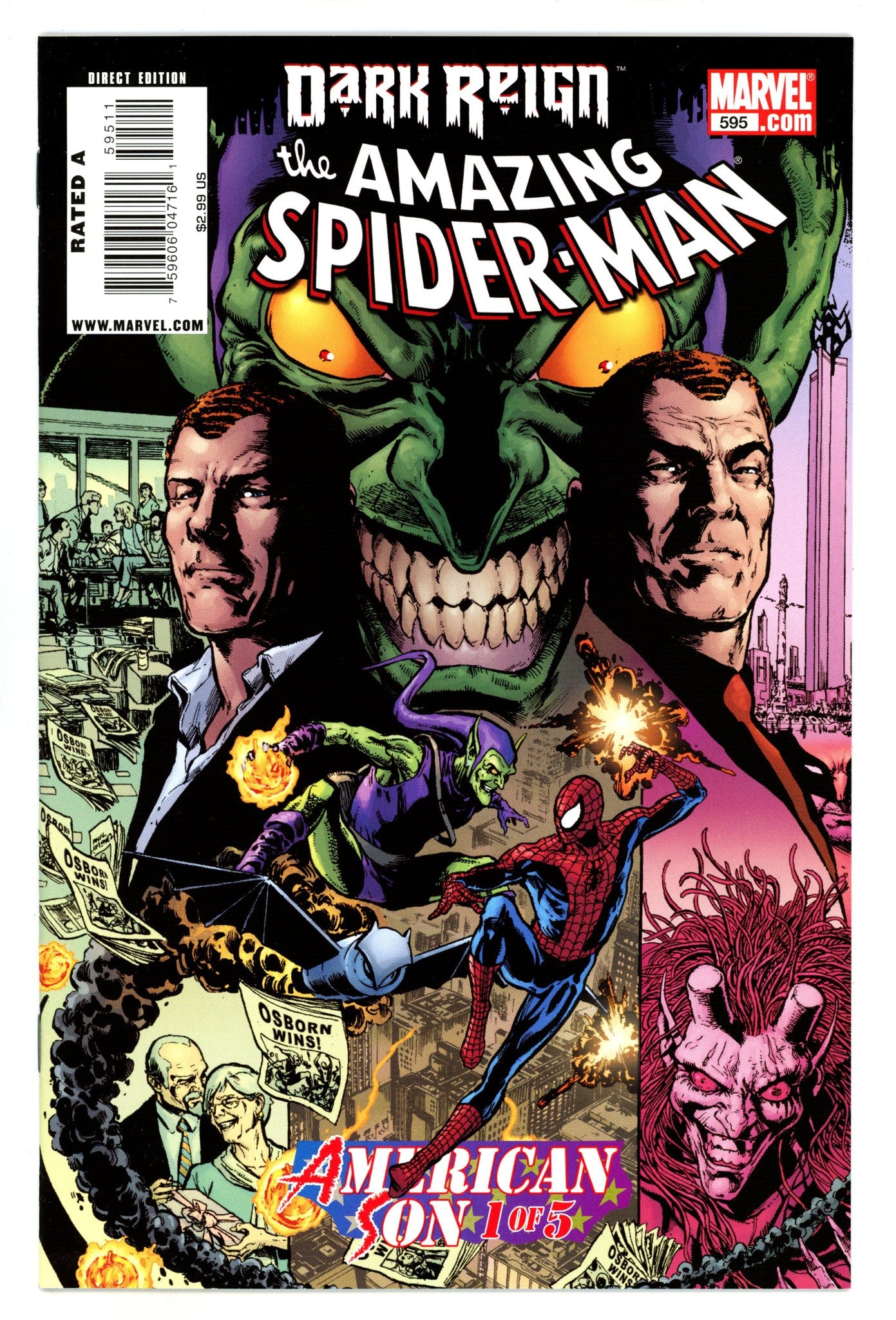 The Amazing Spider-Man Vol 2 595 High Grade (2009) 