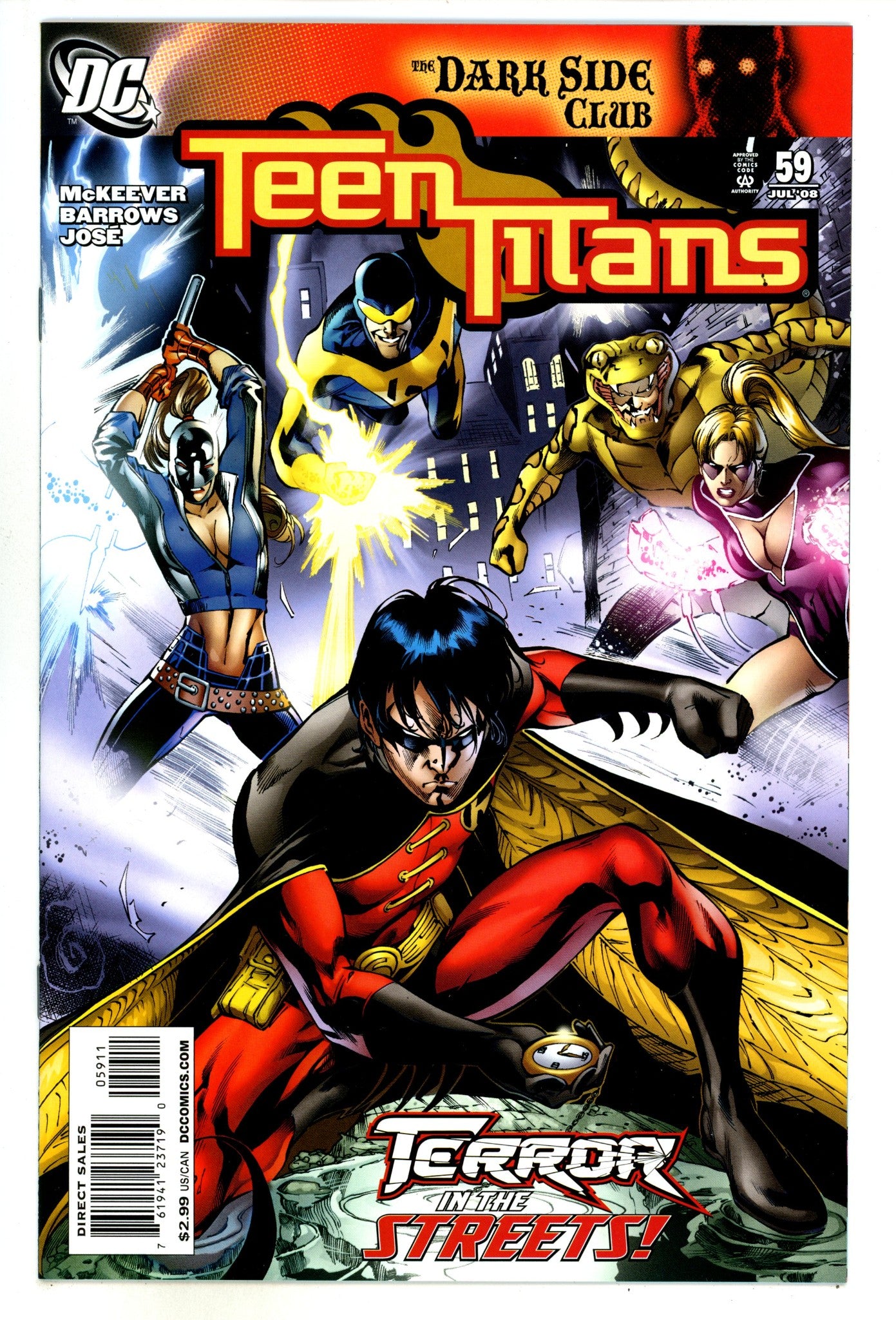 Teen Titans Vol 3 59 High Grade (2008) 