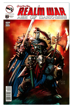 Grimm Fairy Tales Presents Realm War: Age of Darkness 2 High Grade (2014) Basaldua Variant