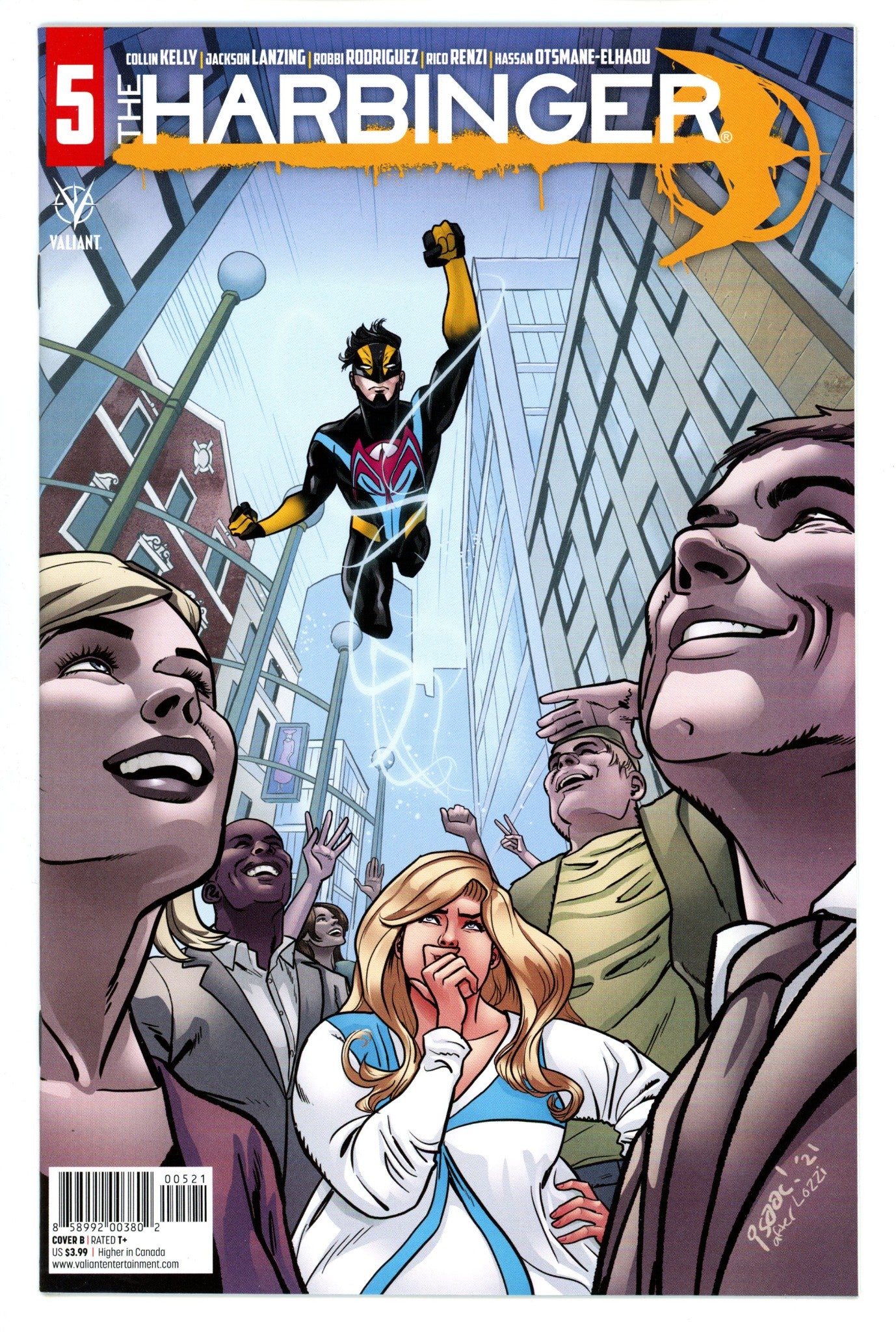 The Harbinger Vol 3 5 High Grade (2022) Goodhart Variant 