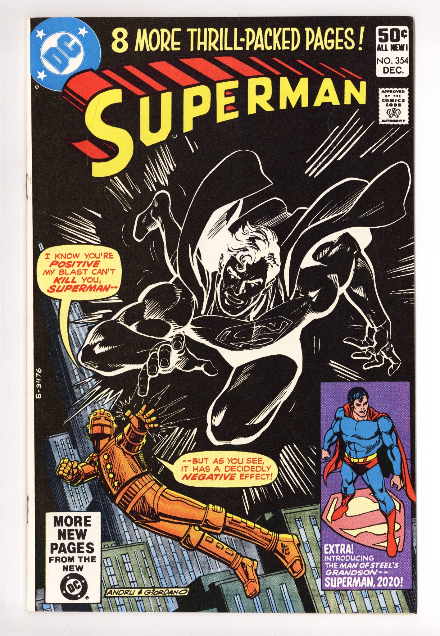 Superman Vol 1 354 Mid Grade (1980) 