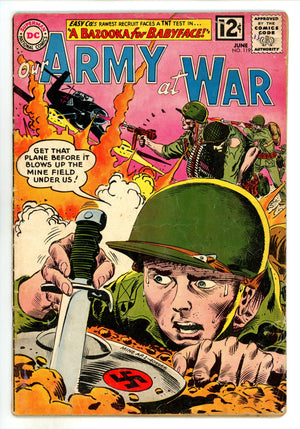 Our Army at War Vol 1 119 VG- (3.5) (1962) 