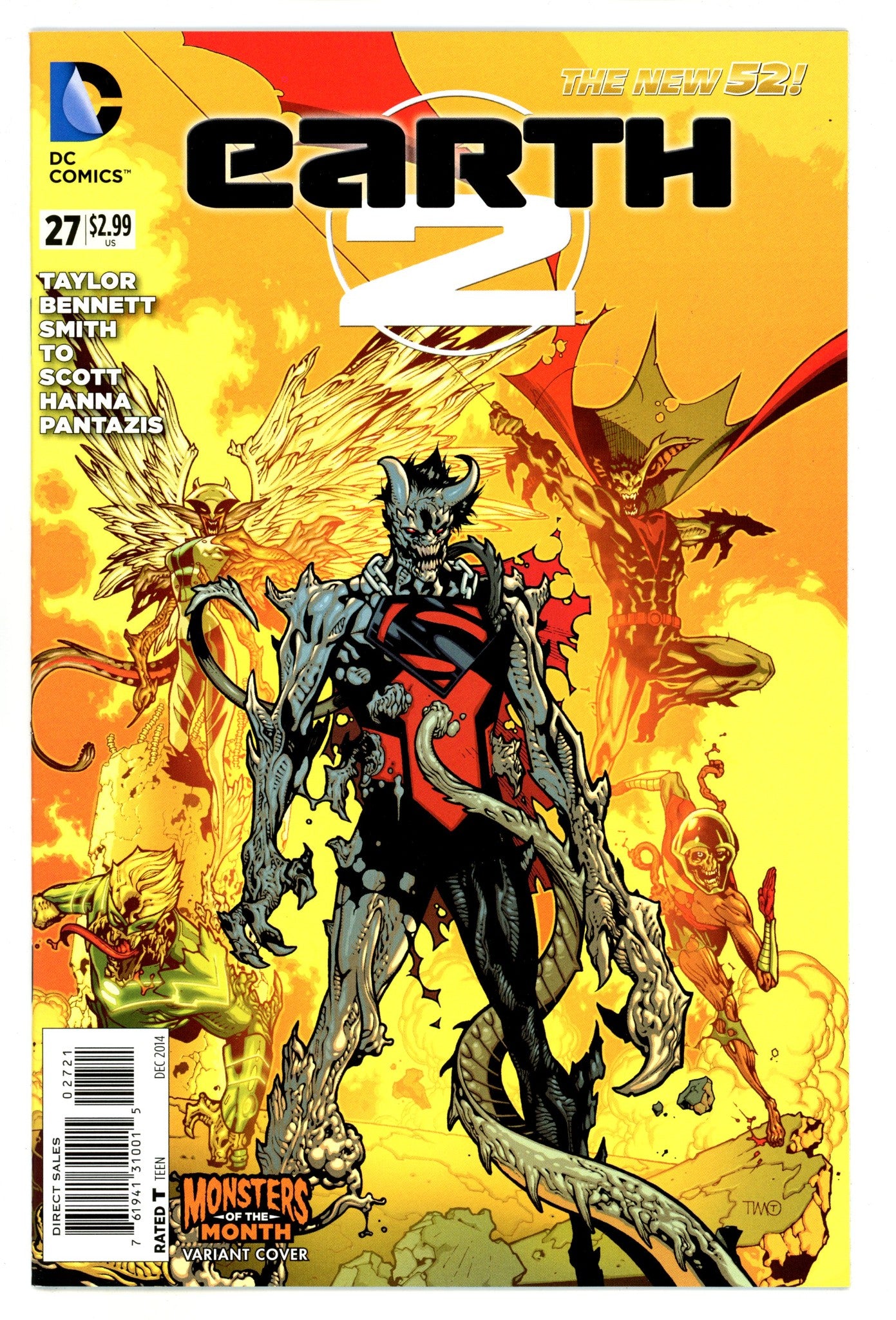 Earth 2 27 High Grade (2014) II Variant 
