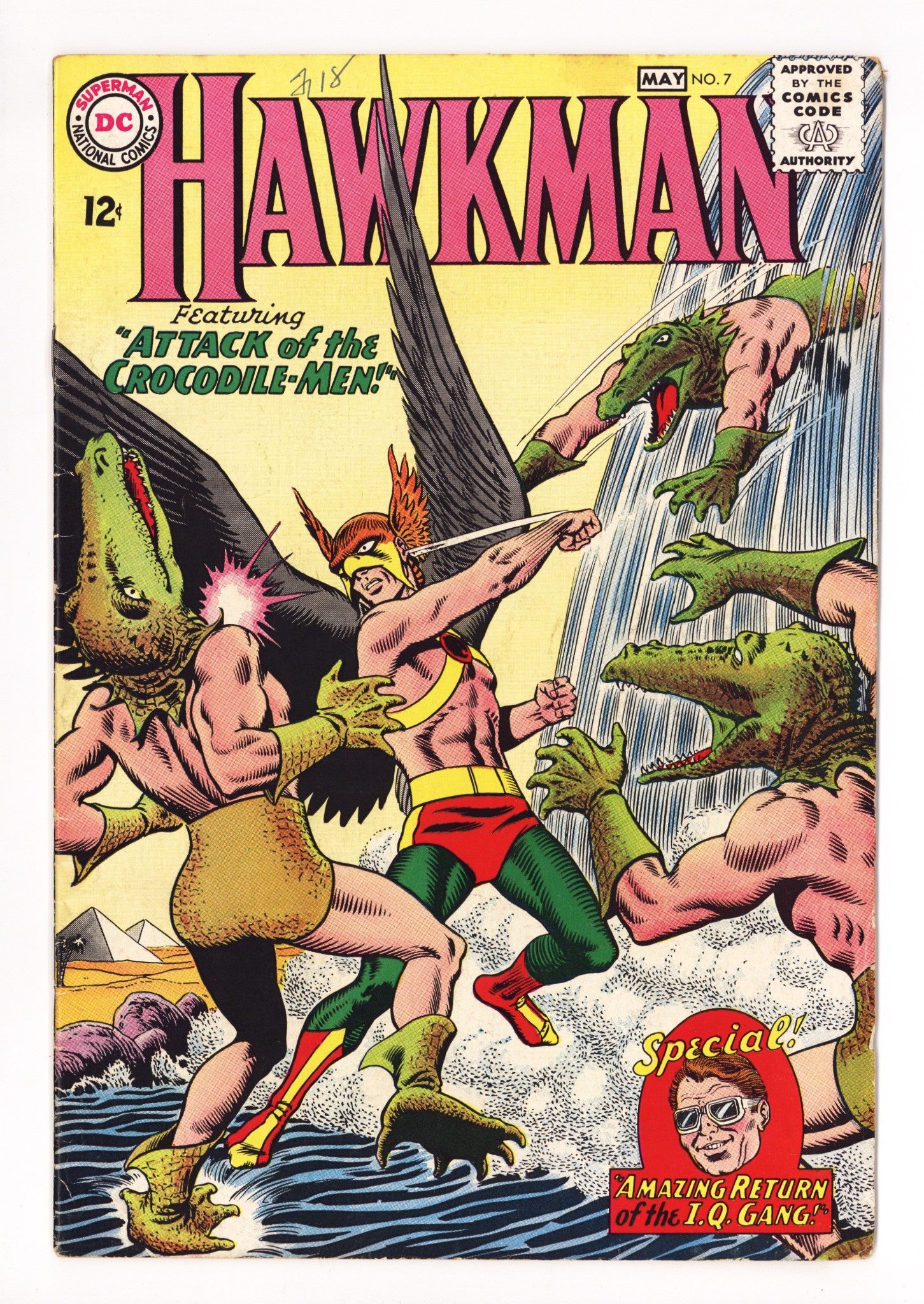 Hawkman Vol 1 7 FN (6.0) (1965) 
