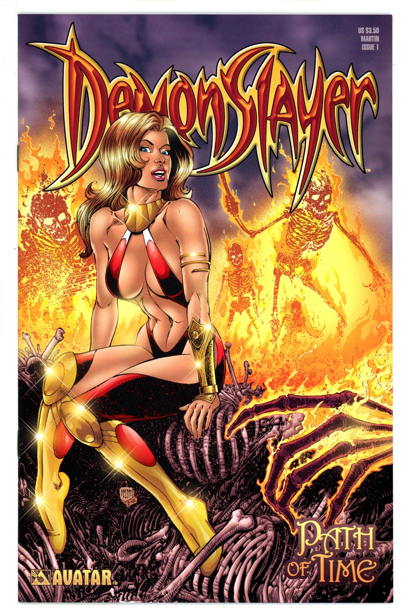 Demonslayer: Path of Time 1 VF/NM (9.0) (2002) 