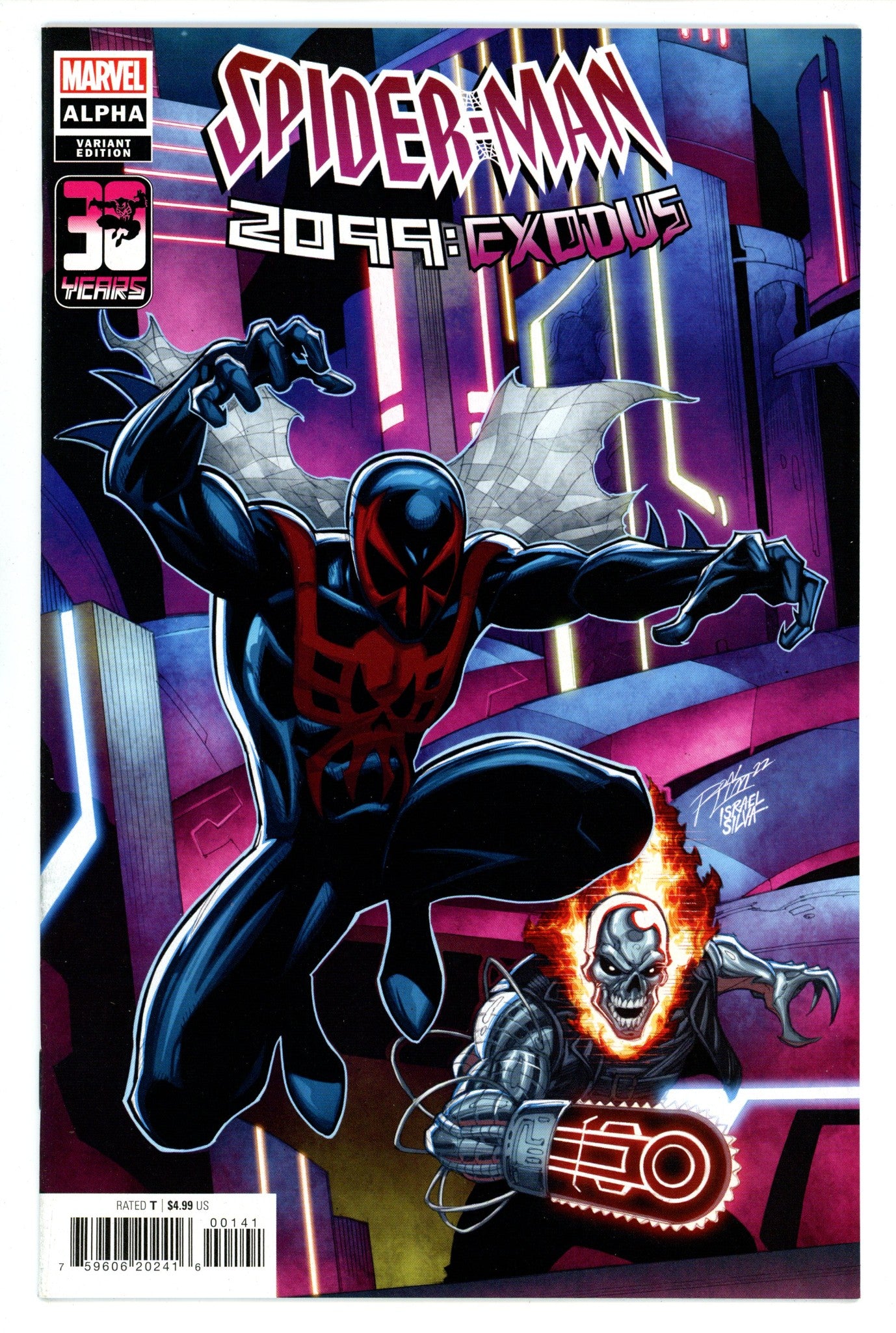 Spider-Man 2099: Exodus Alpha 1 High Grade (2022) Lim Variant 