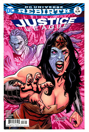 Justice League Vol 2 13 High Grade (2017) Paquette Variant