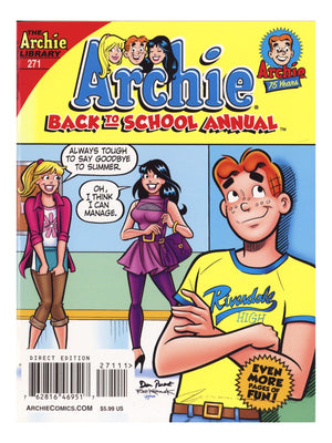 Archie Comics Double Digest 271 Mid Grade Annual (2016)