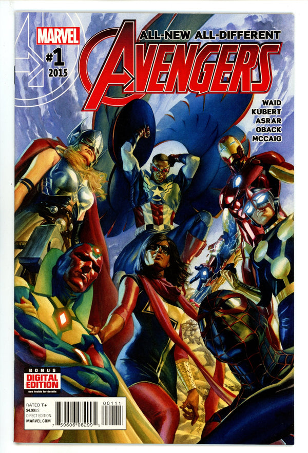 All-New, All-Different Avengers Vol 1 1 High Grade (2016)