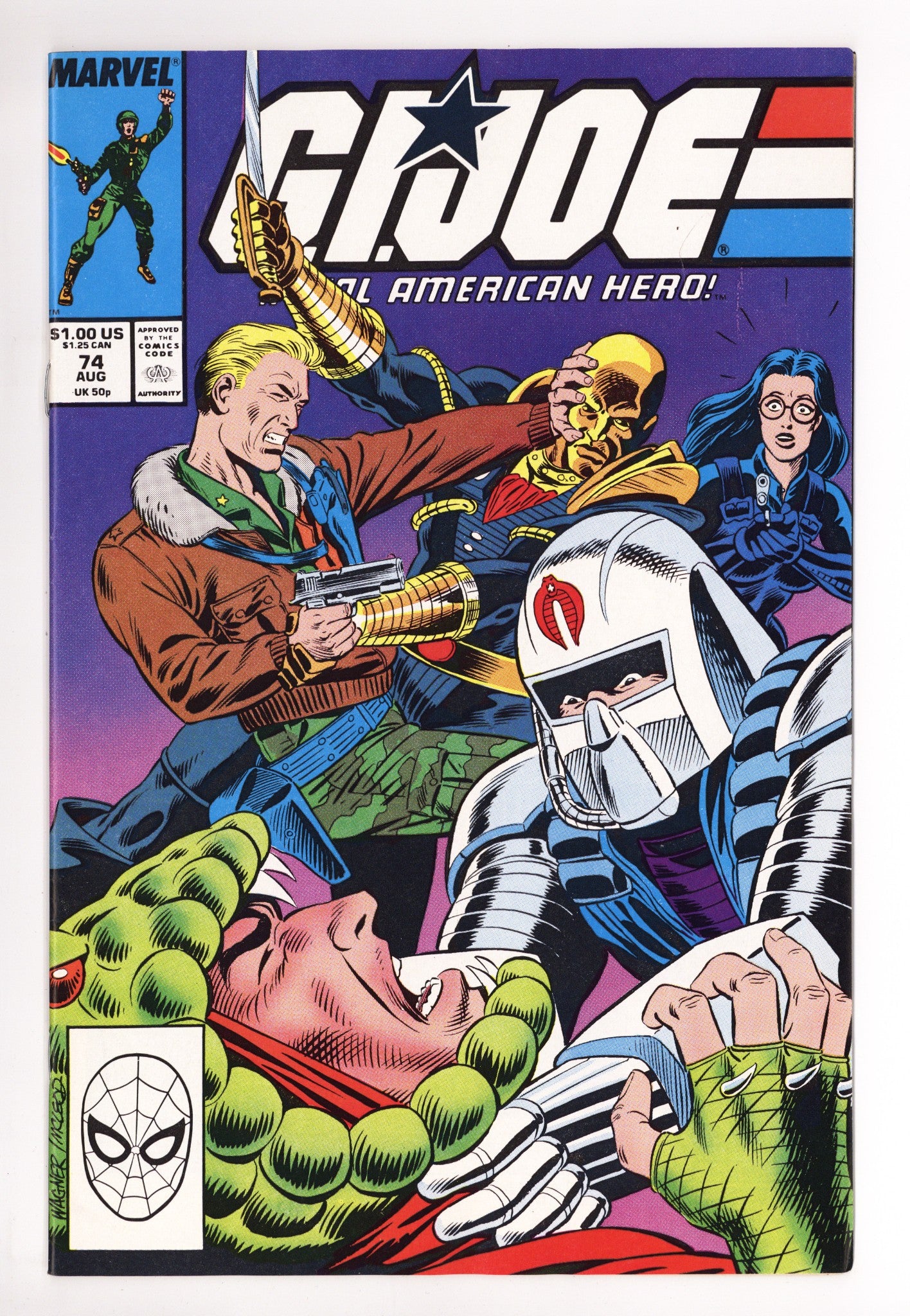 G.I. Joe, A Real American Hero 74 Mid Grade (1988) 