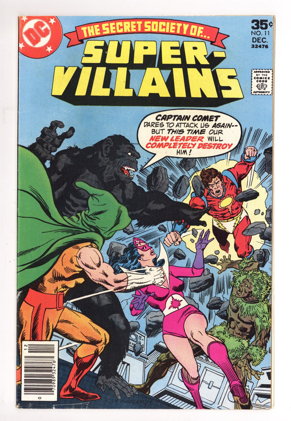 Secret Society of Super-Villains 11 Mid Grade (1977)