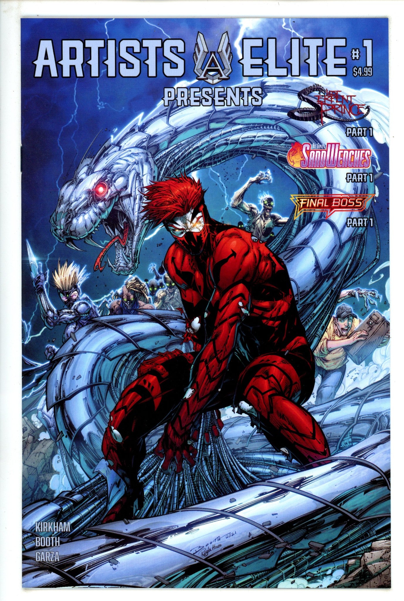 Artists Elite Presents 1 High Grade (2022) Booth Variant 