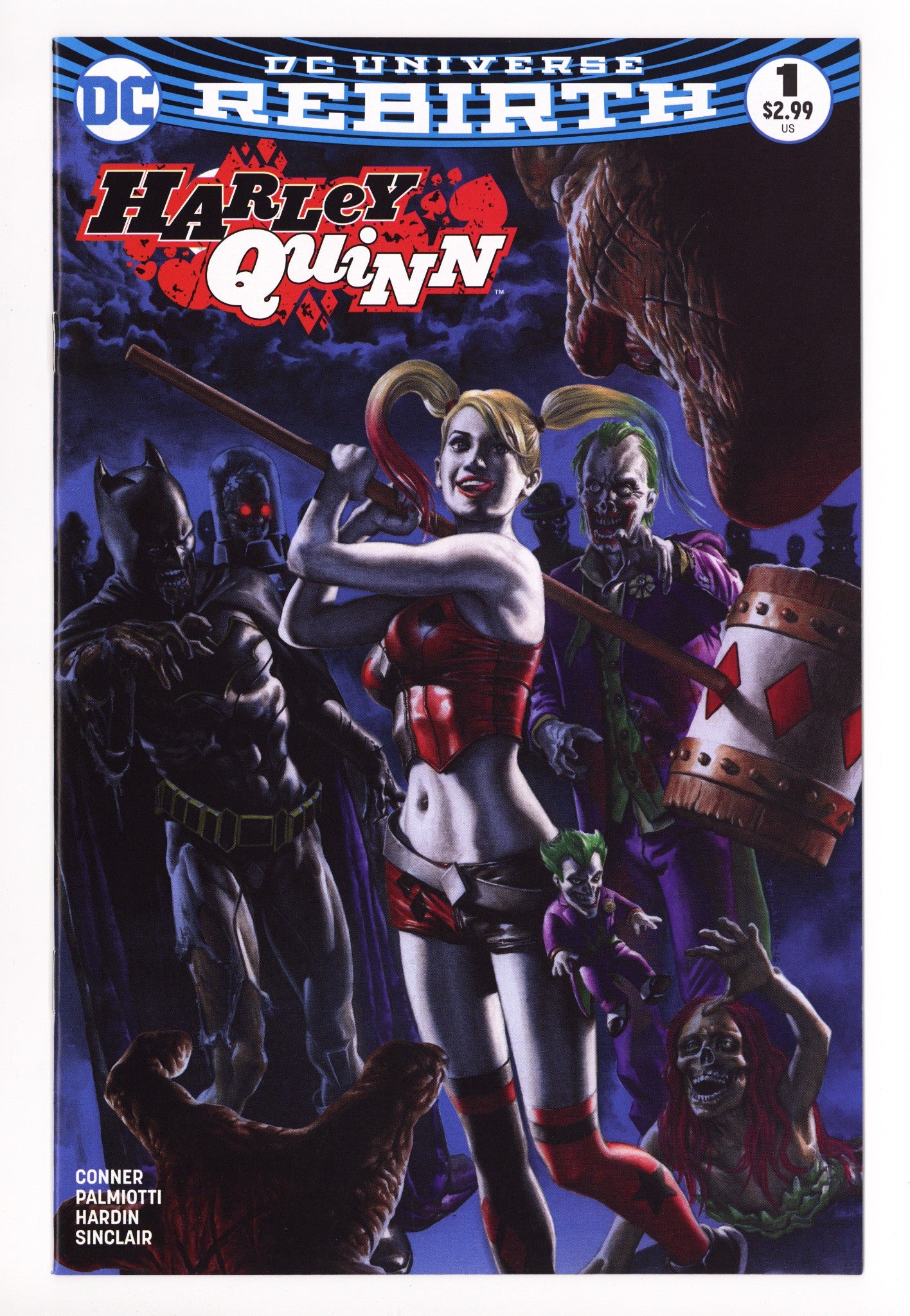 Harley Quinn Vol 3 1 High Grade (2016) Migliari Variant 