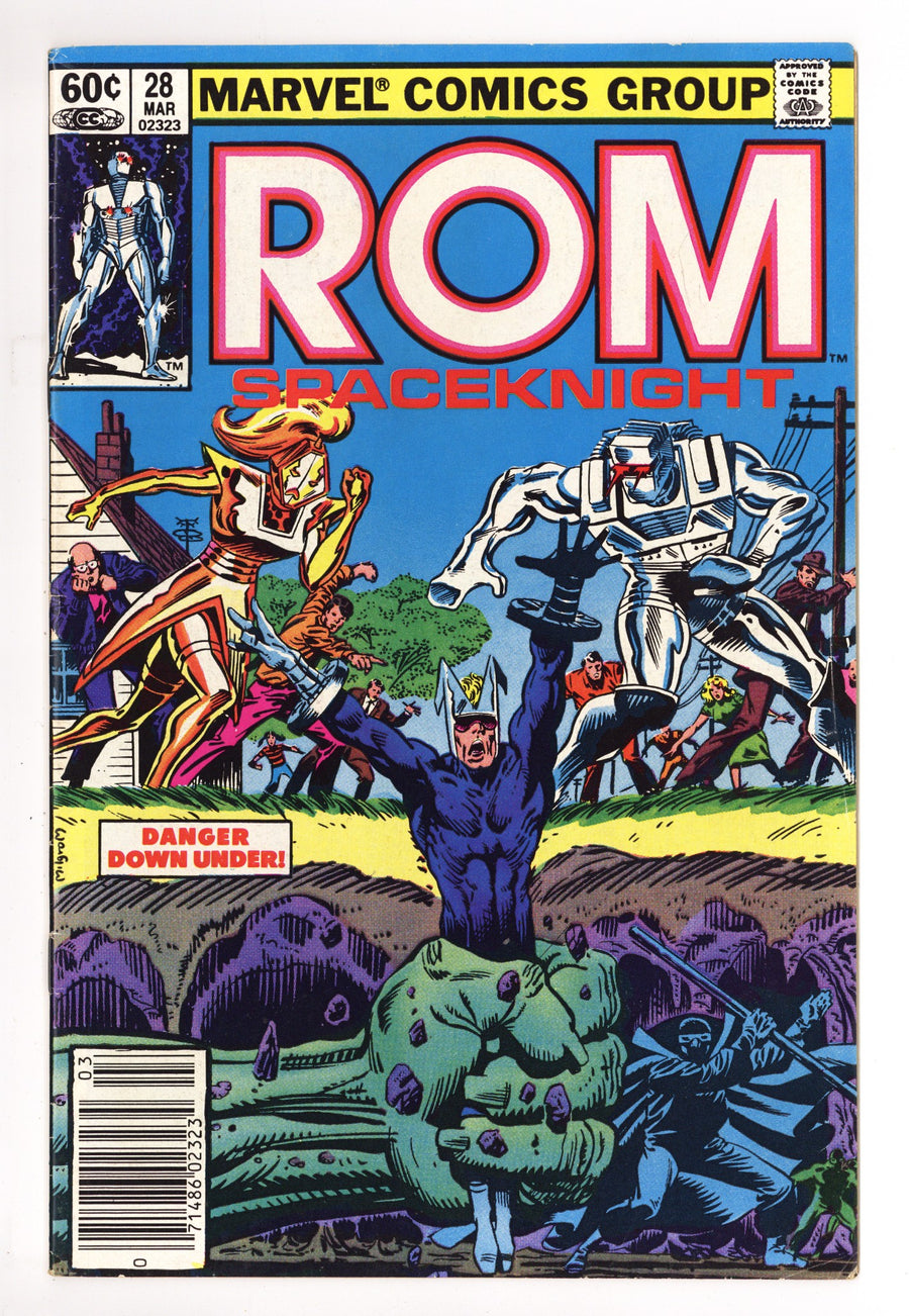 Rom Vol 1 28 Low Grade (1982) Newsstand 