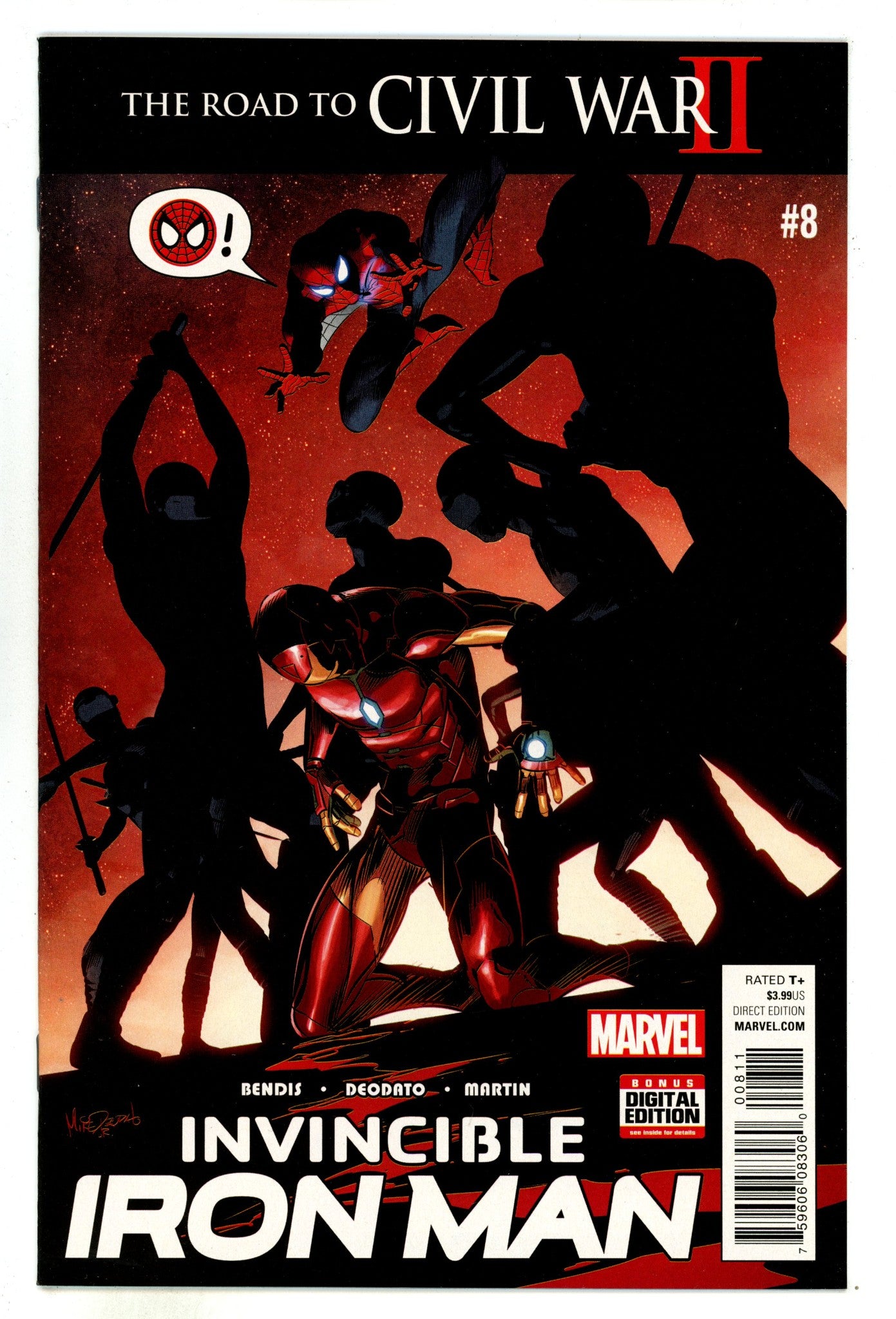 Invincible Iron Man Vol 2 8 High Grade (2016) 