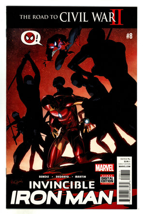 Invincible Iron Man Vol 2 8 High Grade (2016)