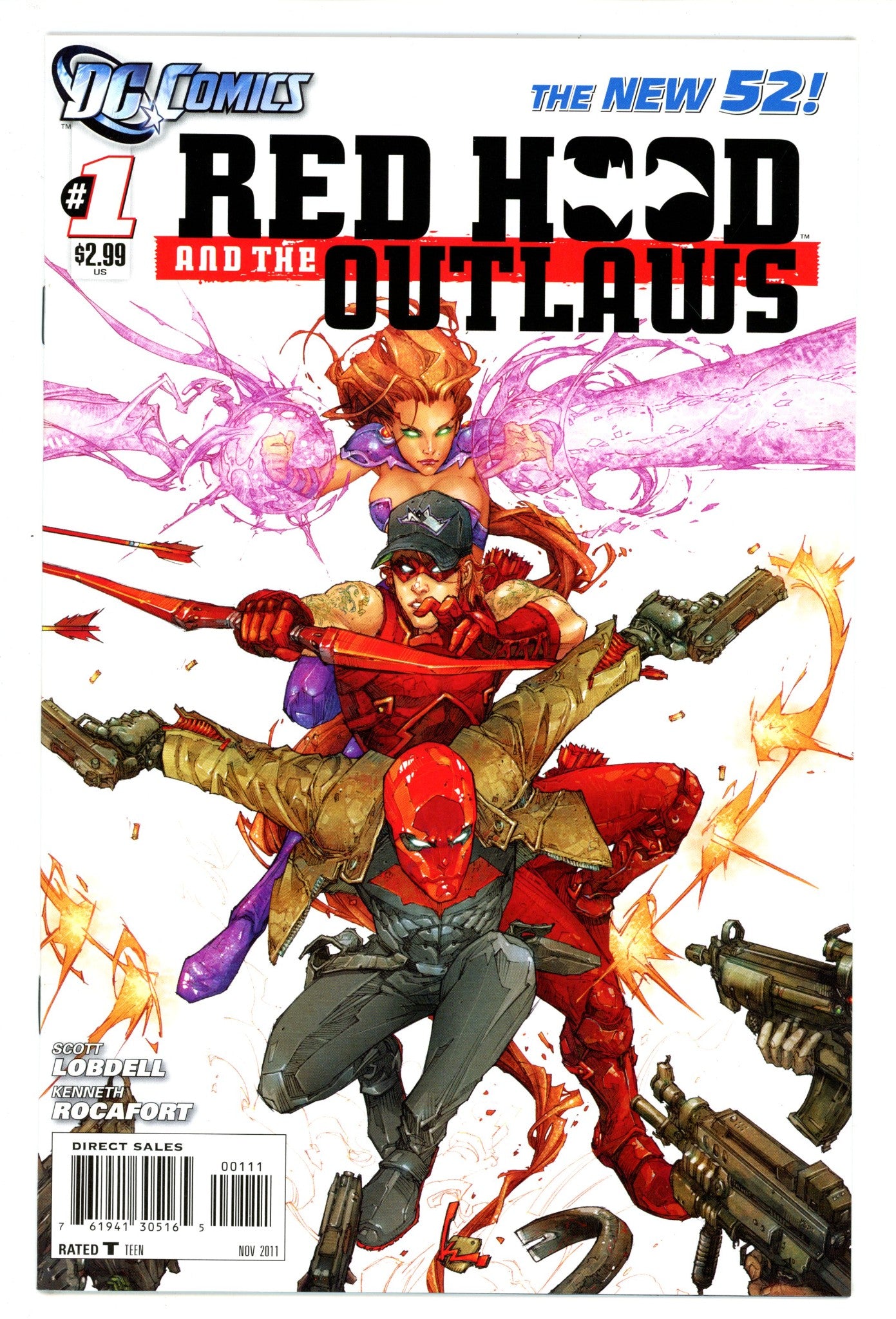 Red Hood and the Outlaws Vol 1 1 High Grade (2011) 